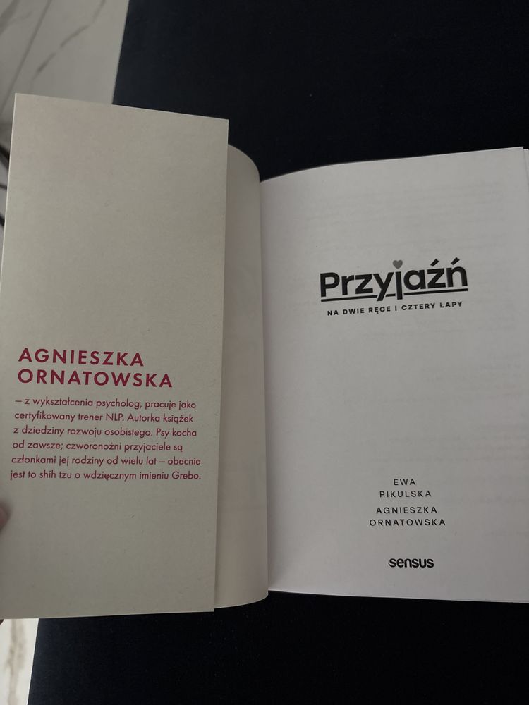 Przyjaźna dwie ręce i cztery łapy książka