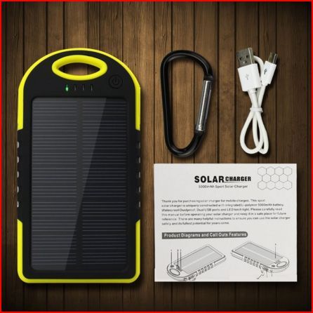 Carregador Solar (Powerbank)