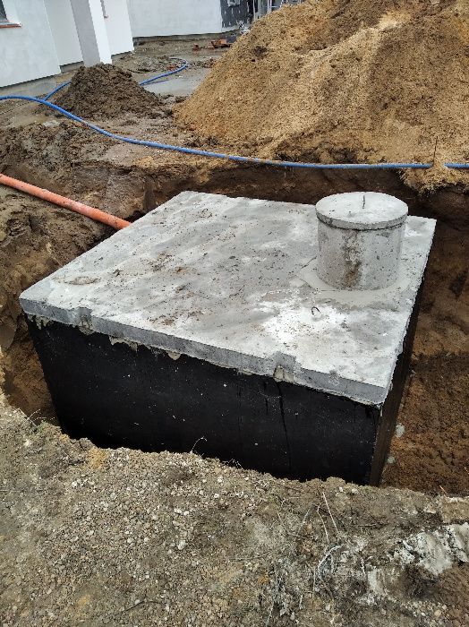Zbiorniki na na wodę deszczową piwnica betonowa