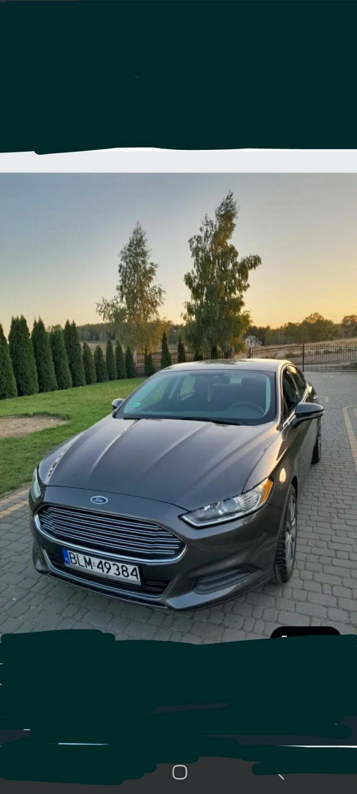 Запчастини кузов двері салон ходова  Форд Фюжен Ford Fusion 2015r 2.5б