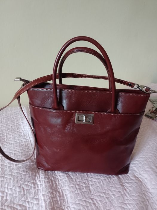 Torebka damska skórzana Wera Pelle bardzo dobra