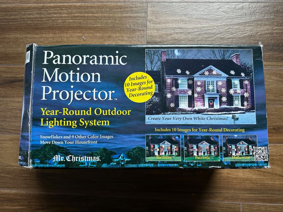 Mr. Christmas Panoramic Motion Projector USA 110V