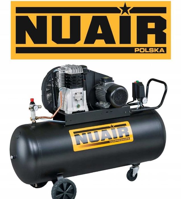 Kompresor olejowy NuAir 36LA601NUB018 200 L 10 bar DWUTŁOKOWY 400V FV