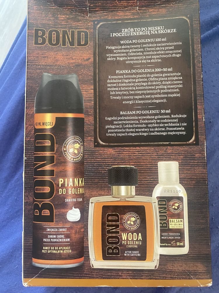 Zestaw do golenia bond