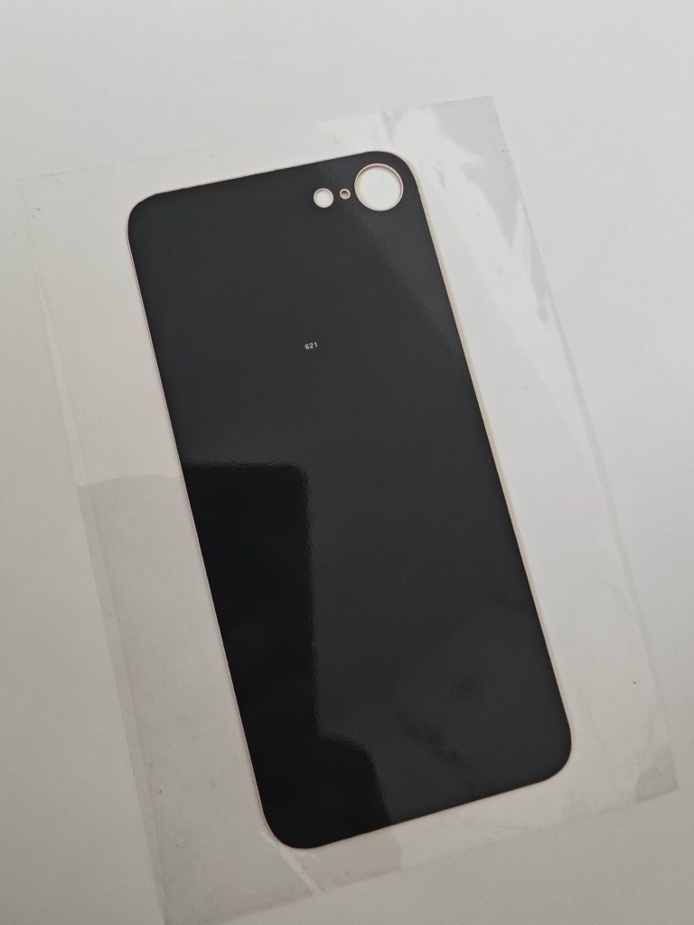 Szkło tylne do iphone 8, różowe złote