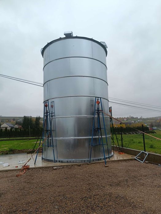 Montaż demontaż serwis silosów zbożowych zbiorników suszarni podajniko