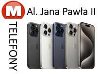 NOWE iPhone 15 Pro Max 256GB Biały Naturalny Tytan AL JANA PAWŁA