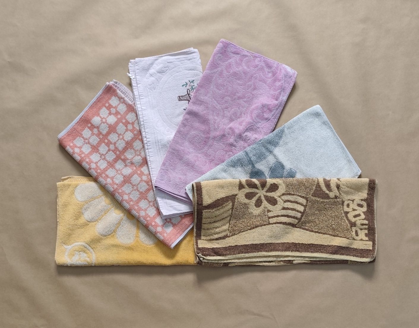 Conjunto 6 Toalhas de Lavatorio