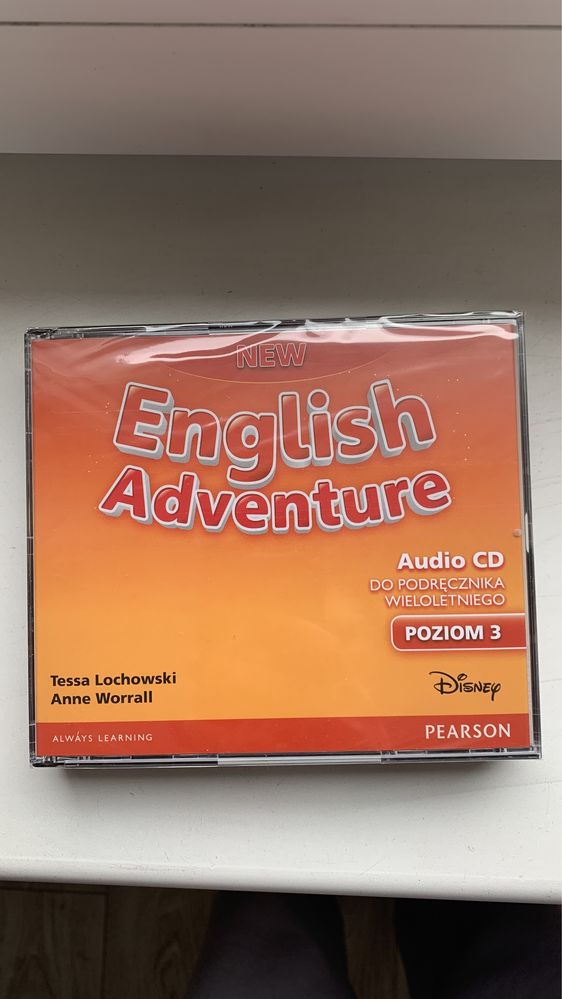 New english adventure 3 płyty CD pearson