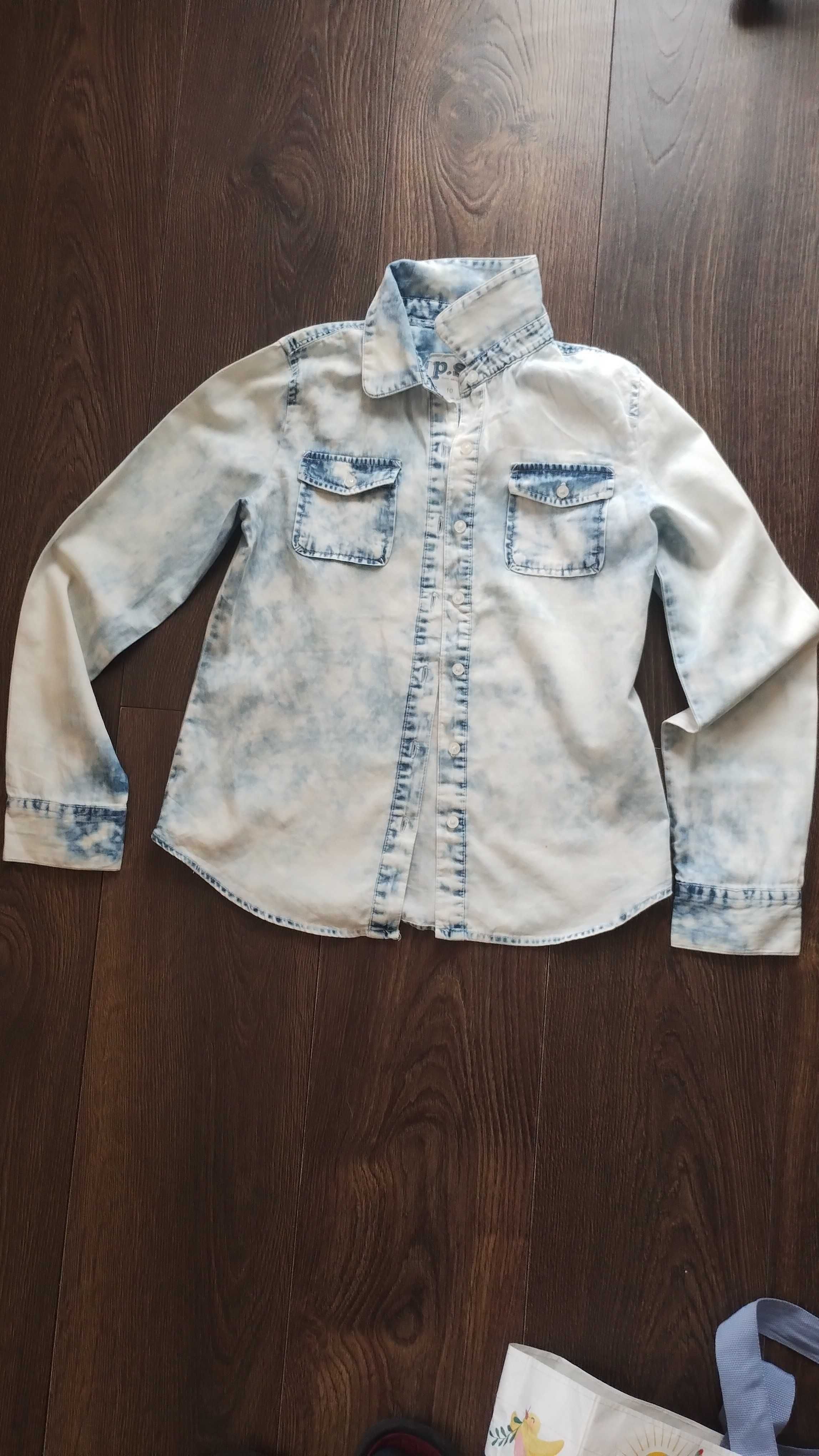 Bluzy, ubrania, ciuchy dla dziewczynki 150cm, różne motywy