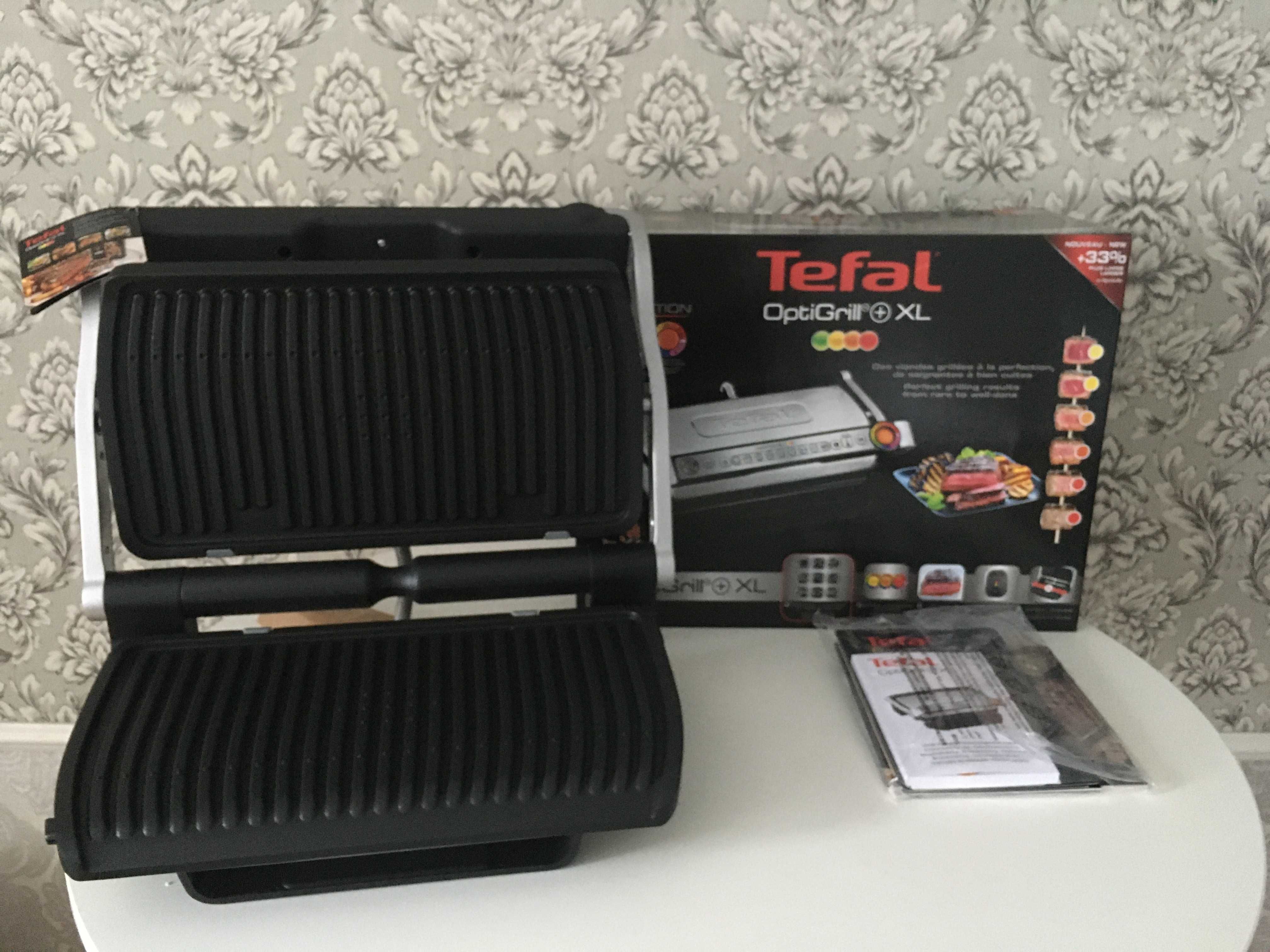 Гриль Tefal Optigrill + XL GC722D34 Нові! Запечатані!