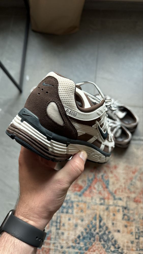 Nike P-6000 Black Brown Sail Оригінал