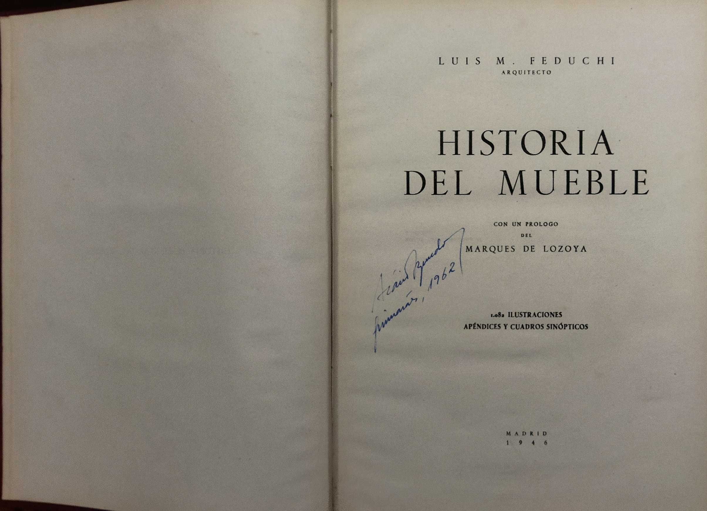Historia del mueble, de Luis Martinez-Feduchi