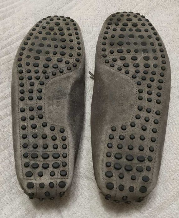 Tod's. Лоферы, очень мягенькие  ( 27см стелька)  р. 41.  Кожа/замш.