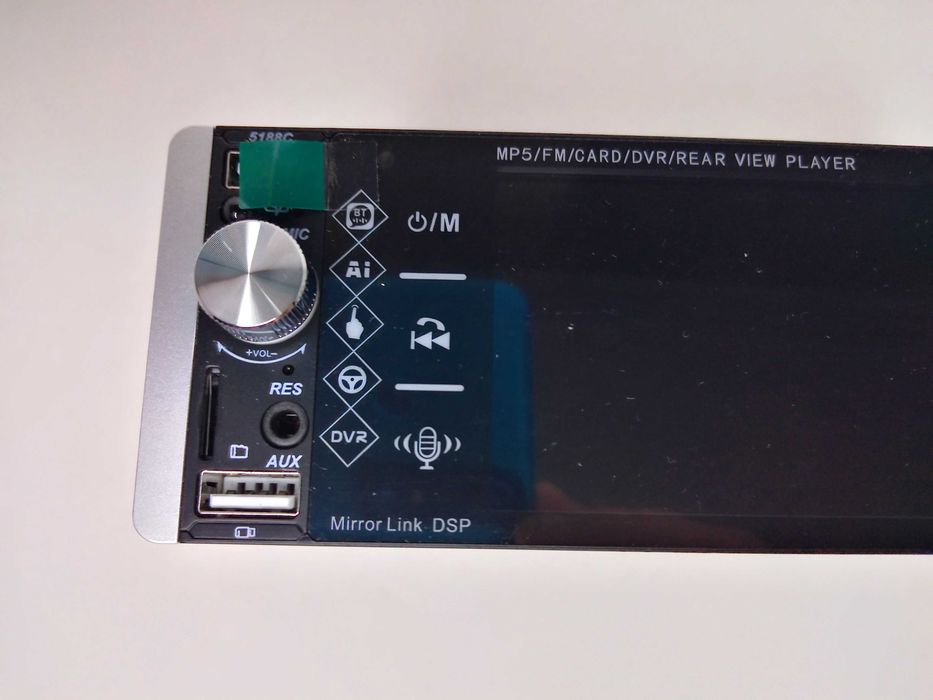 Radio MP5 1DIN Ekran 5.1" BLUETOOTH, CARPLAY, Kamera Cofania-NOWE!