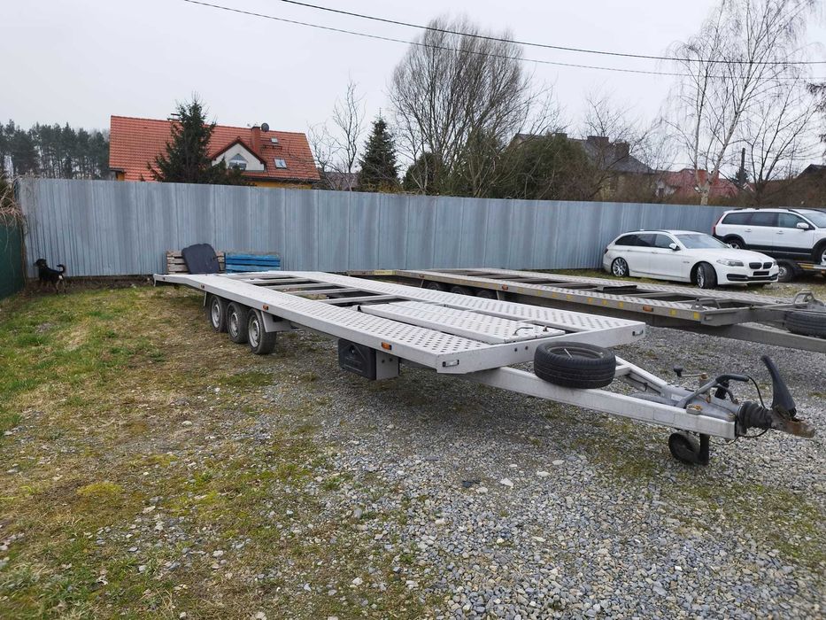 WYNAJEM  Naczepy Niskopodwoziowej! 2x Wciągarka. Pod Ciągnik Siodłowy