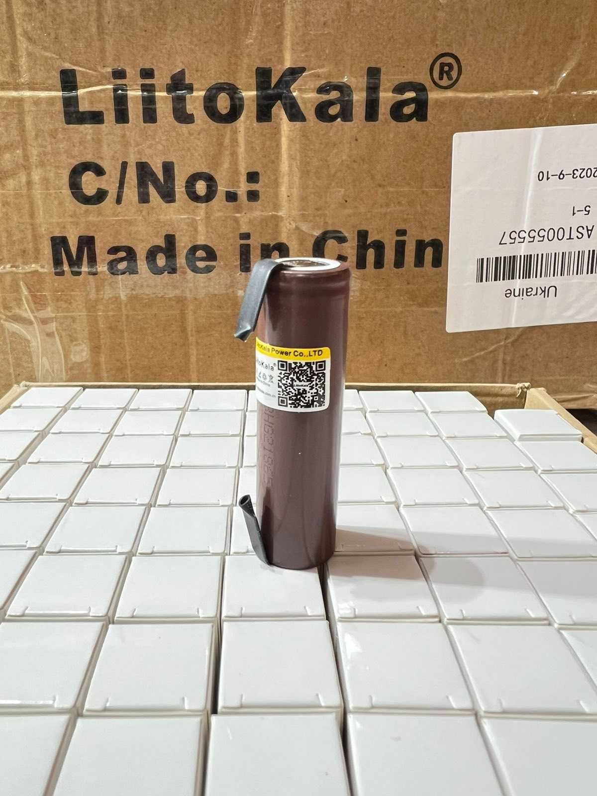 Аккумулятор 18650 высокотоковый LiitoKala 3,7v HG2 3000mAh Оригинал