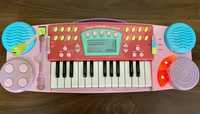 Детский синтезатор-пианино WinFun 2036 G-NL Розовый для девочки
