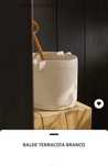 Balde Terracota Sauna Zara Home NOVO