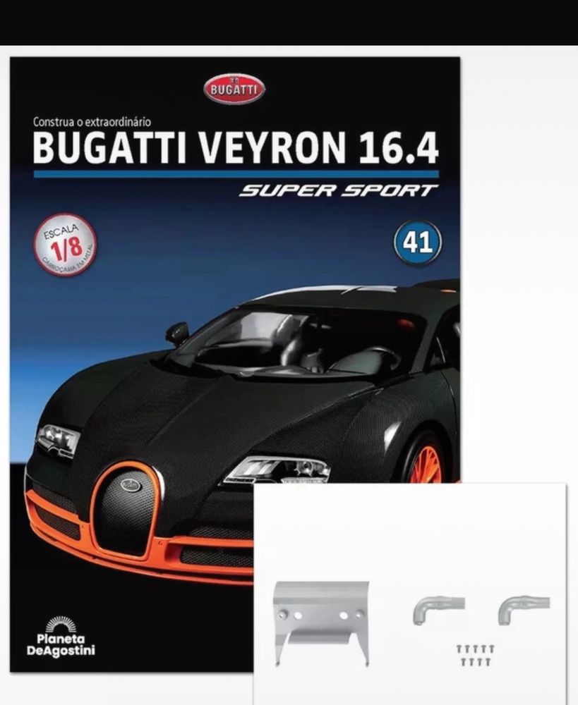 Peça e fasciculos Bugatti Beyron16.4 Grand Sport