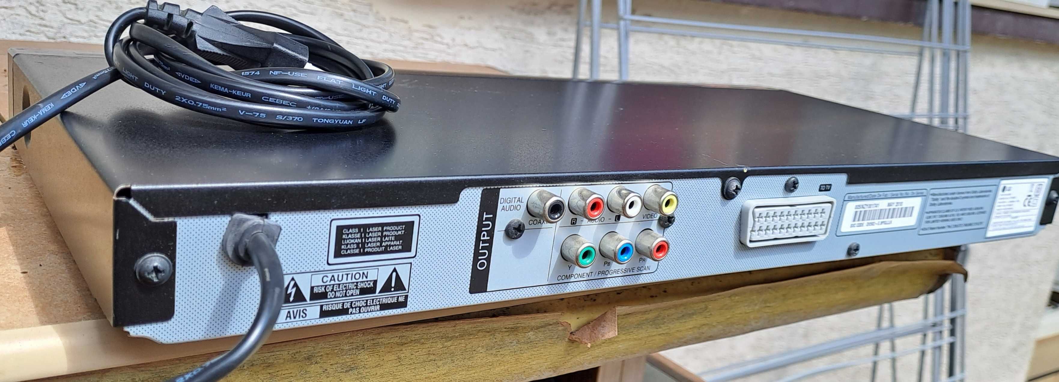 LG DVD Player DVX582