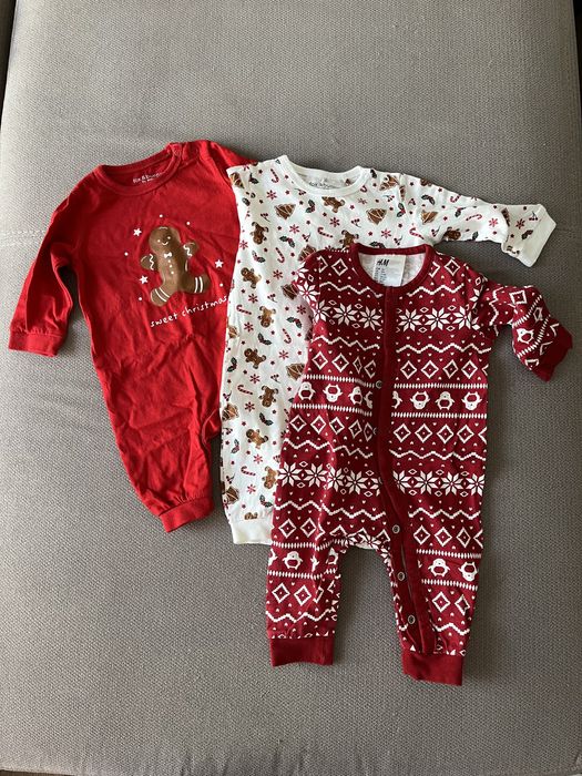 Magiczny komplet świąteczny dla dziewczynki r. 62