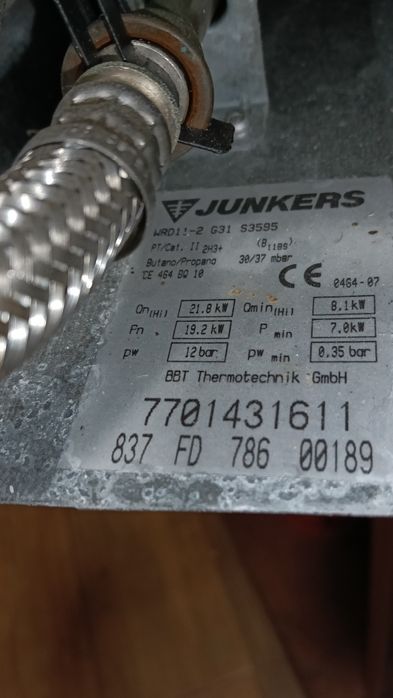 Esquentador junkers hidropower