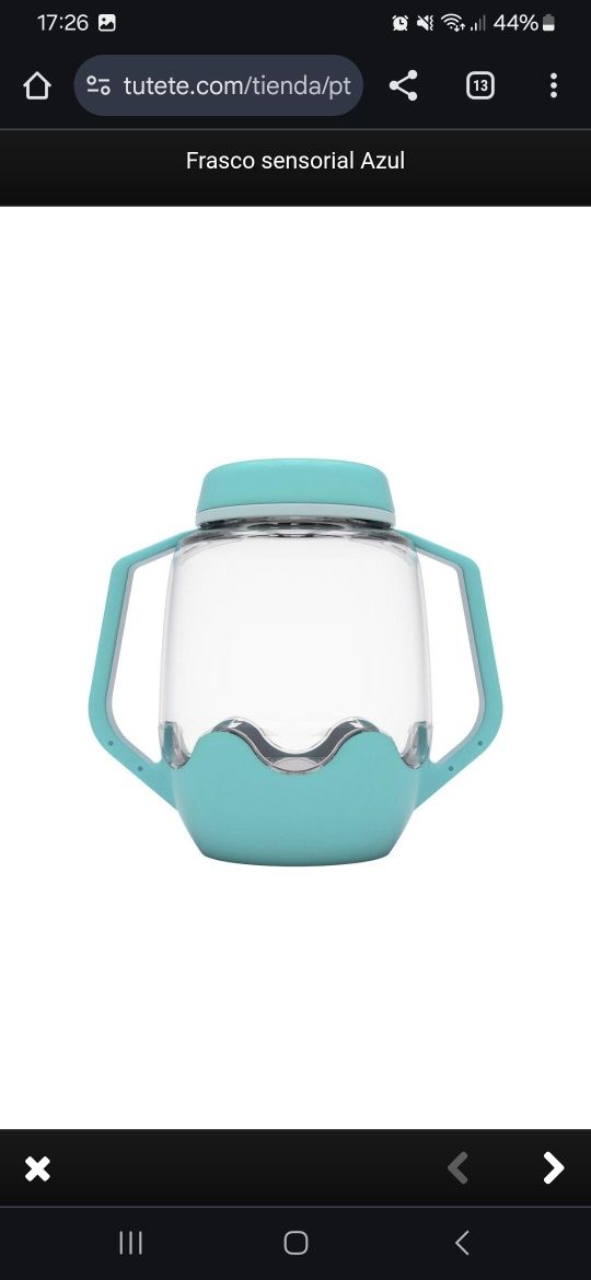 Caneca sensorial