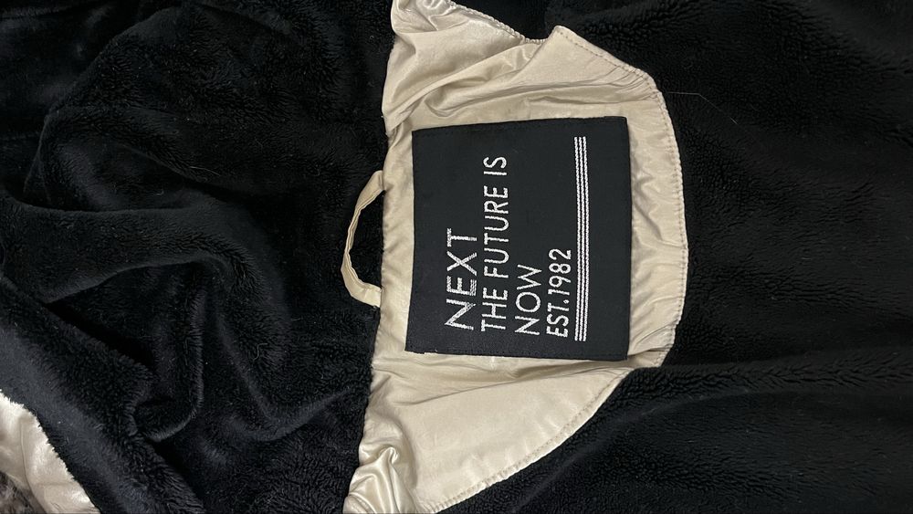 Куртка для дівчинки зимова тепла Next