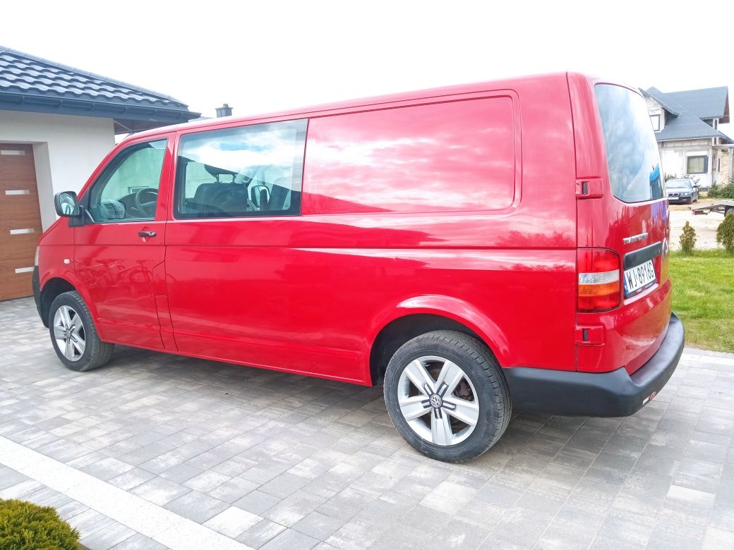 Sprzedam VW transporter T5 klima, Long 5 osób