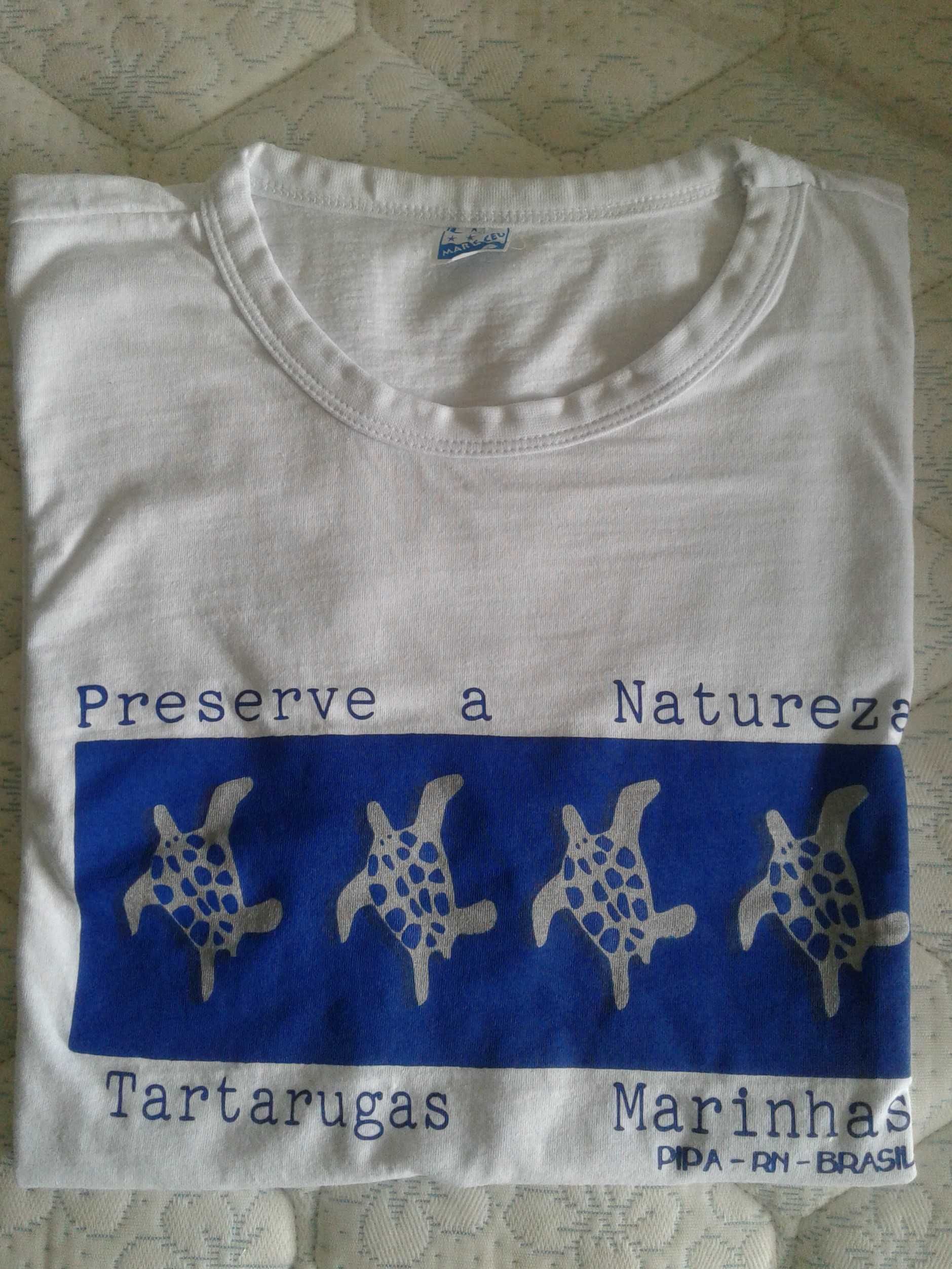 T-shirt ilha Ios (Grécia) & Pipa originais novas