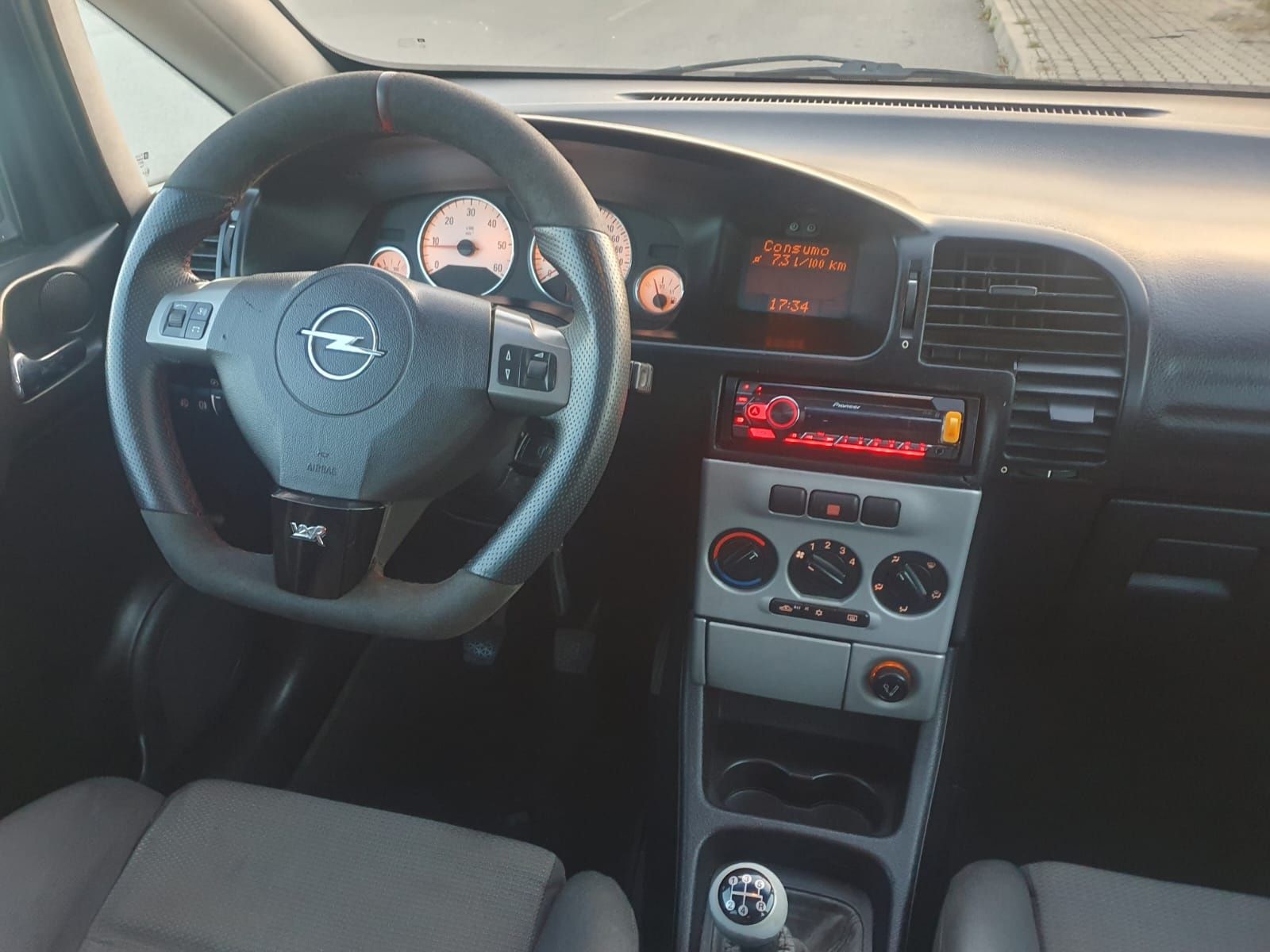 Opel Zafira 2.2dti 125cv Design Edition Opc line 2004 7 lugares
