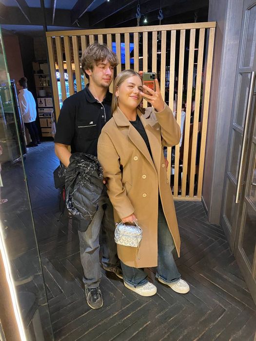 ЛОТ РЕЧЕЙ Пальто papaya