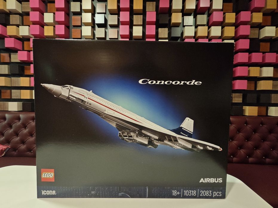 Конструктор LEGO ICONS 10318 Конкорд (2083 деталей)