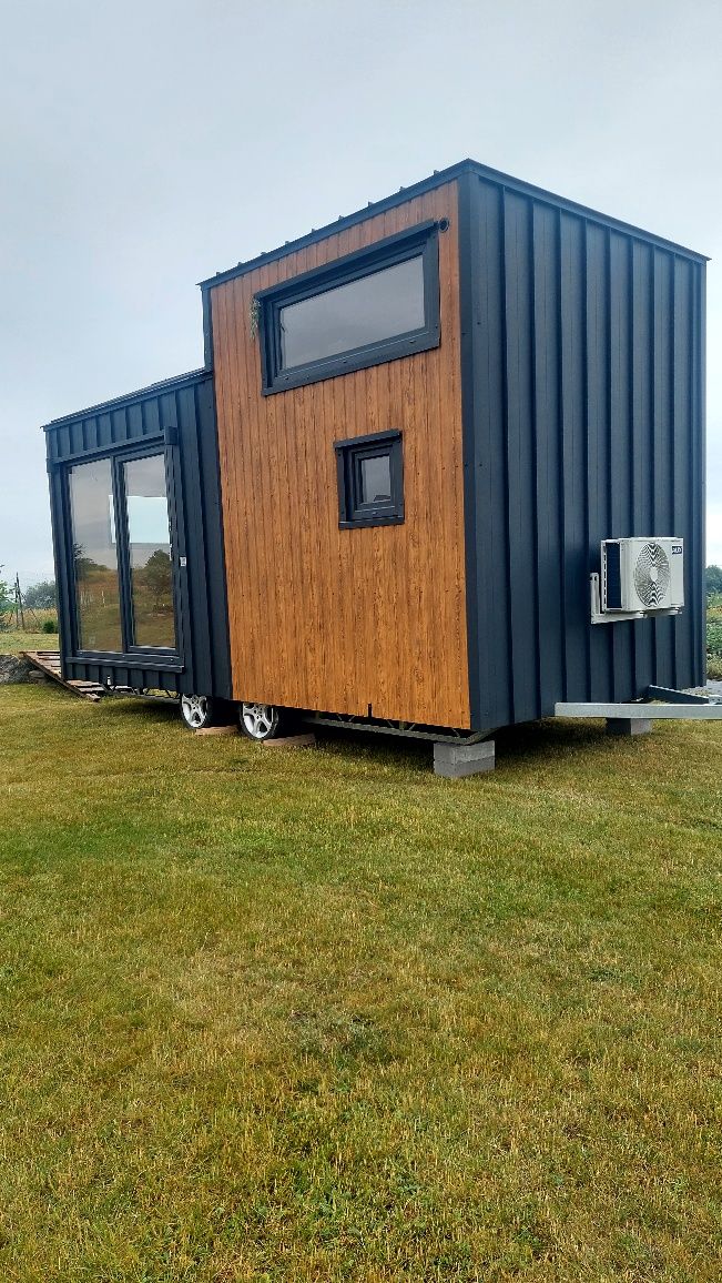 Domek mobilny Tiny House całoroczny. Rekr