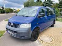 Volkswagen Transporter Z wojska,długi, 2,5 TDI, 237 tys km potwierdzone, faktura VAT