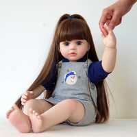 Boneca Brinquedo Bebé Reborn , Altura 60cms, Peso 1.5Kgs (Novo Artigo)