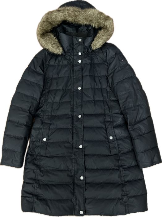 TOMMY HILFIGER kurtka parka puchowa damska M