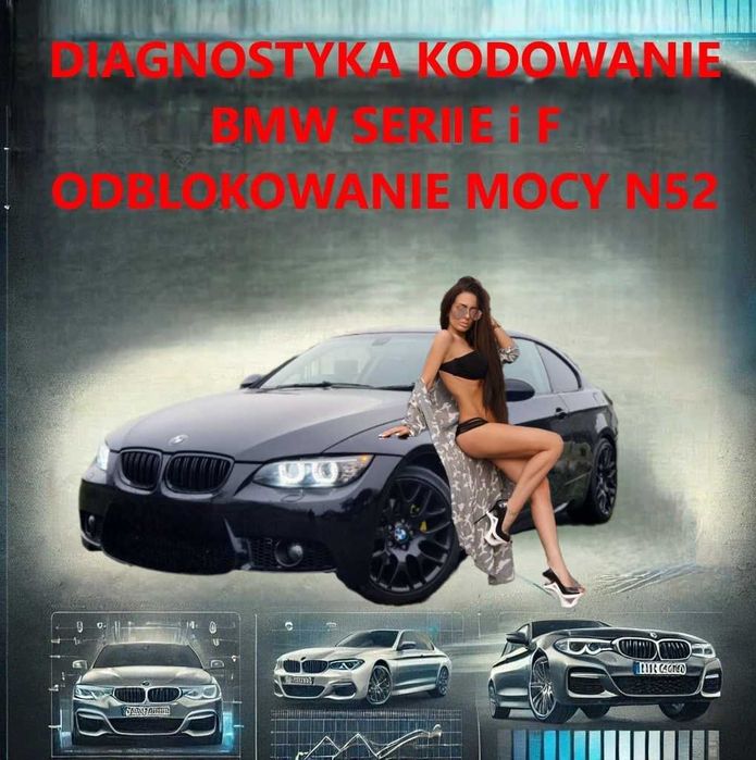 Diagnostyka, kodowanie BMW – więcej mocy i ukryte funkcje!