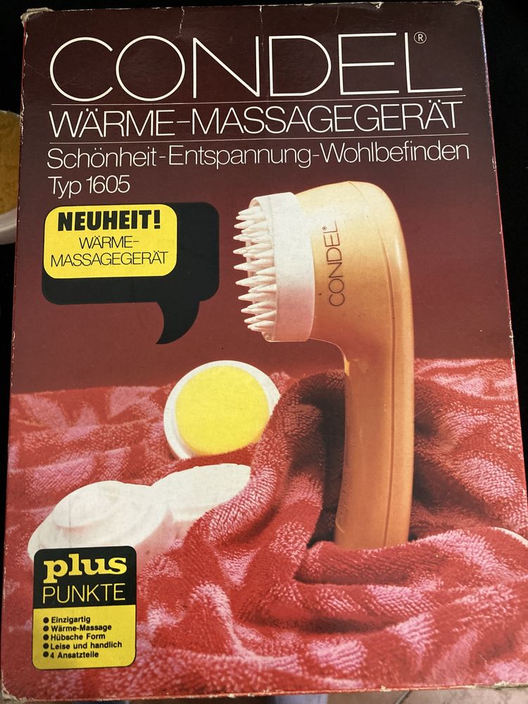 Wielofunkcyjny masażer Condel na głowę, twarz bark nogi