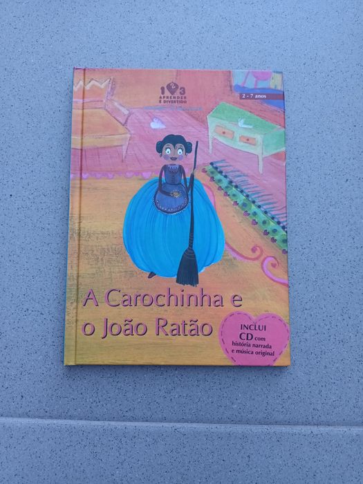 Livro A Carochinha e o João Ratão