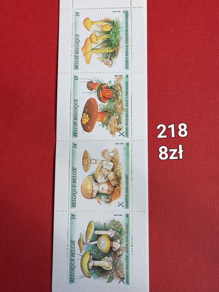 Znaczki pocztowe- flora/grzyby 11