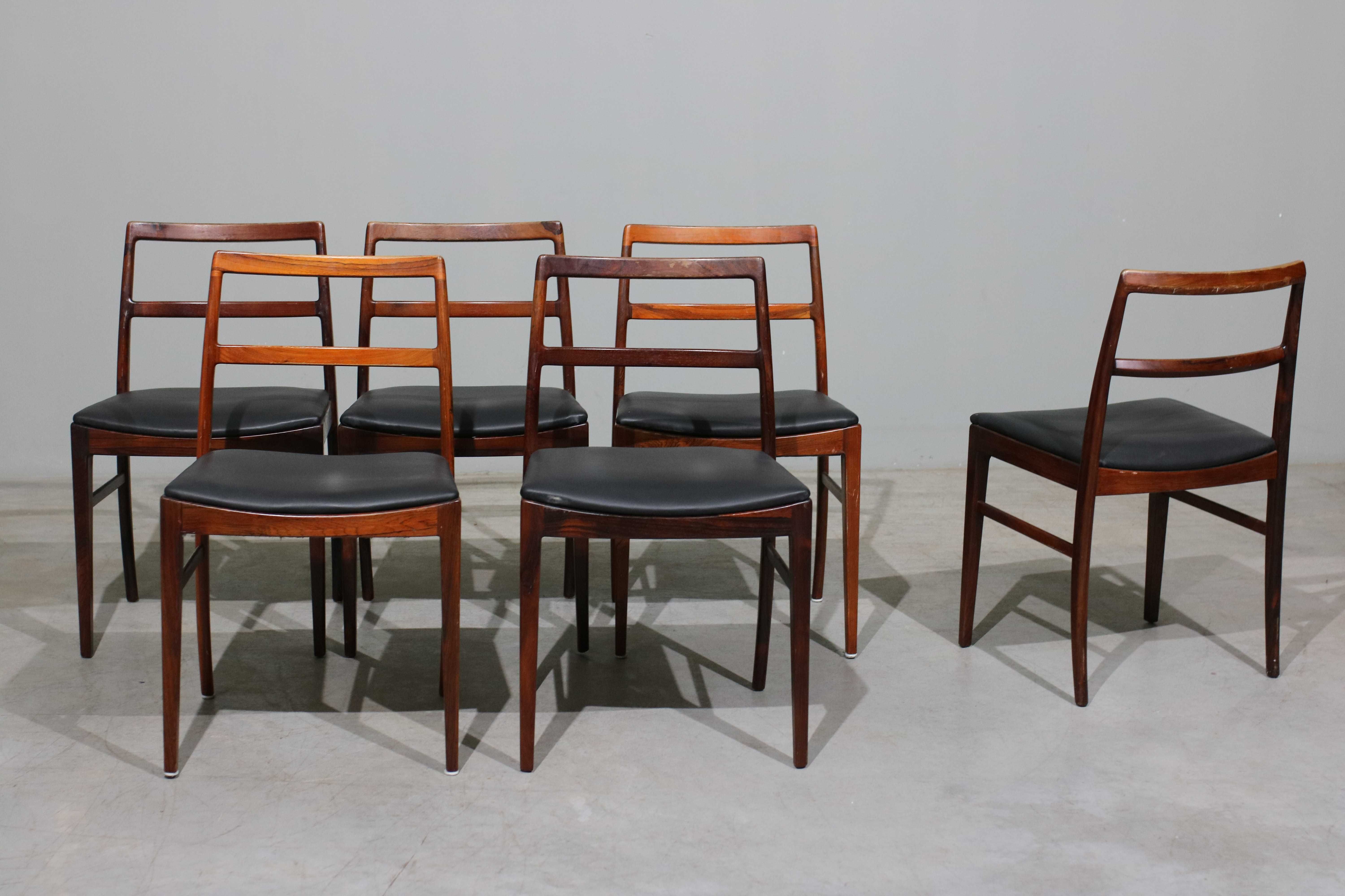 Cadeiras Arne Vodder modelo 430 em pau santo | Danish Design