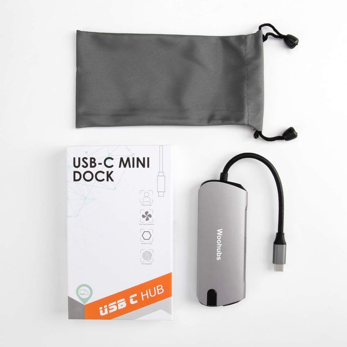 Концентратор Woohubs USB-C 8 в 1