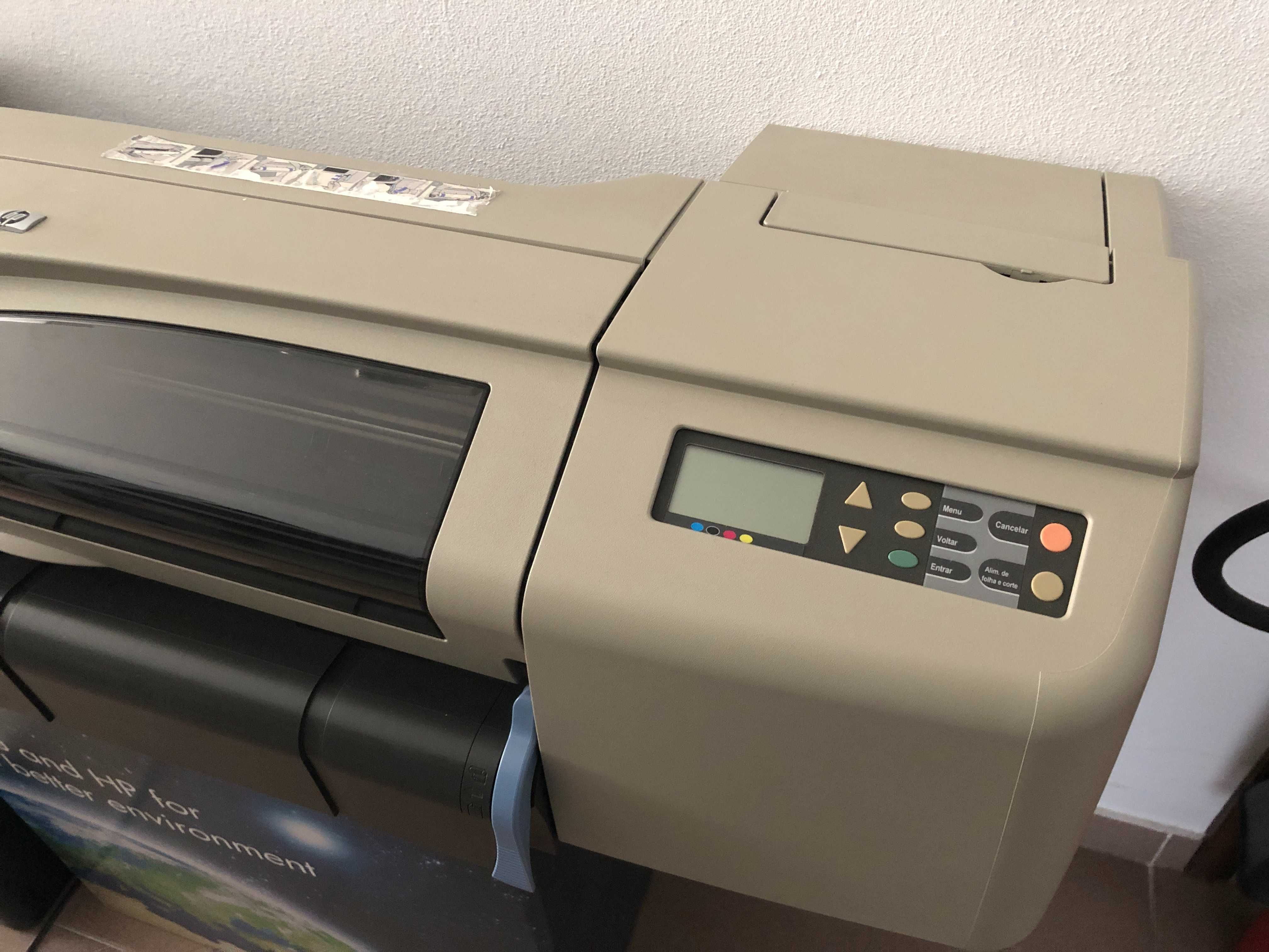 Plotter - HP Designjet 500 c/ jetdirect 615n