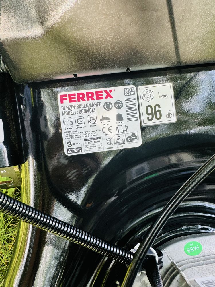 Kosiarka spalinowa Ferrex 4,5KM/napęd/46cm/jak nowa