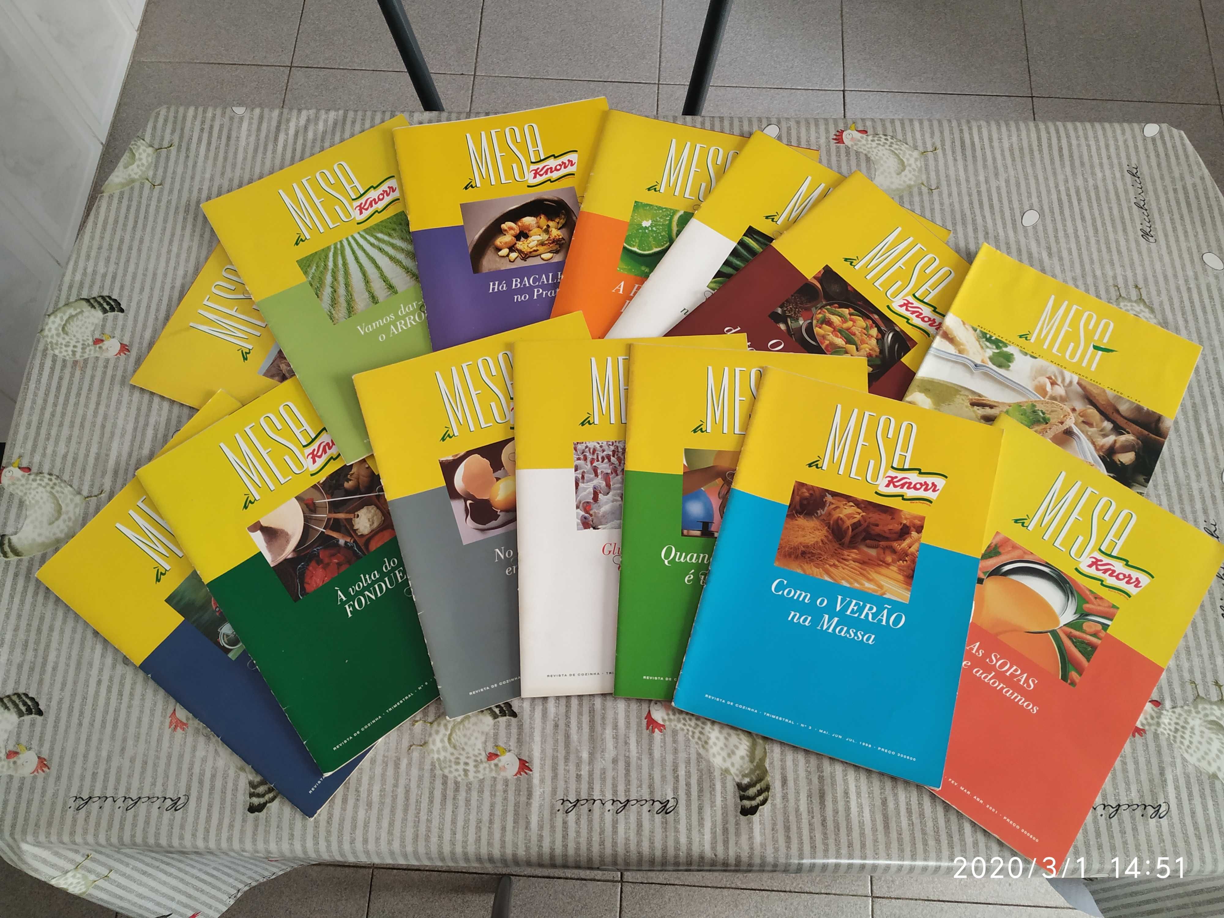 Lotes Revistas de culinária