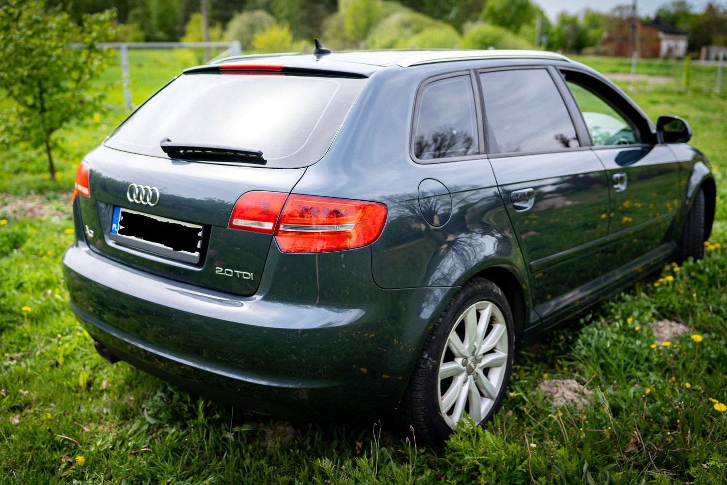 Ładne Audi A3 8P, 2.0 TDI 170KM, 2008 lift, nie S-Line, bogata wersja