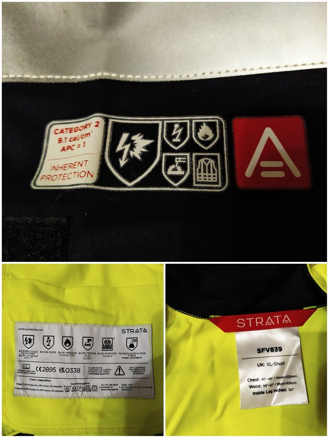 Новый Рабочий комбинезон  Strata Protection ARC Hi-Viz р.XL и XXL