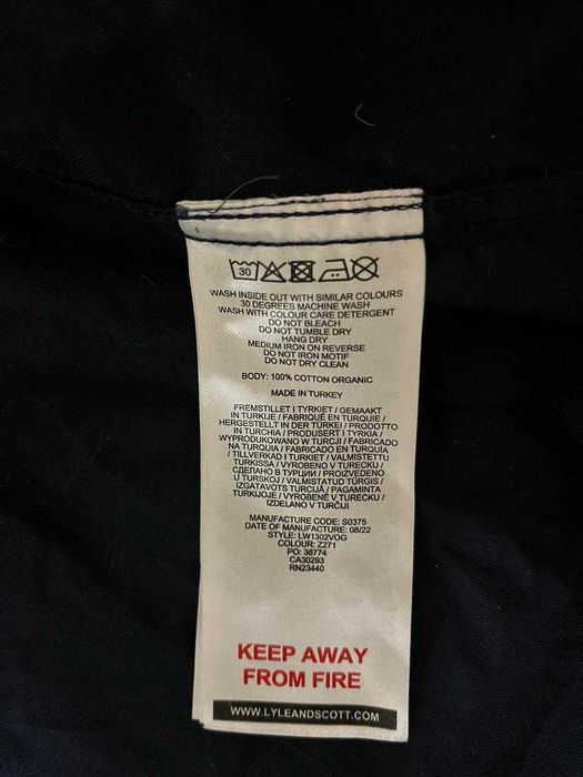 рубашка lyle scott в идельном состоянии